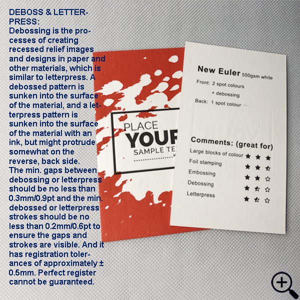 Extra Thick 500gsm+ Uncoate - DL