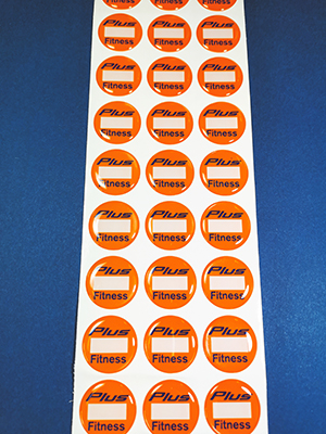 Domed Stickers